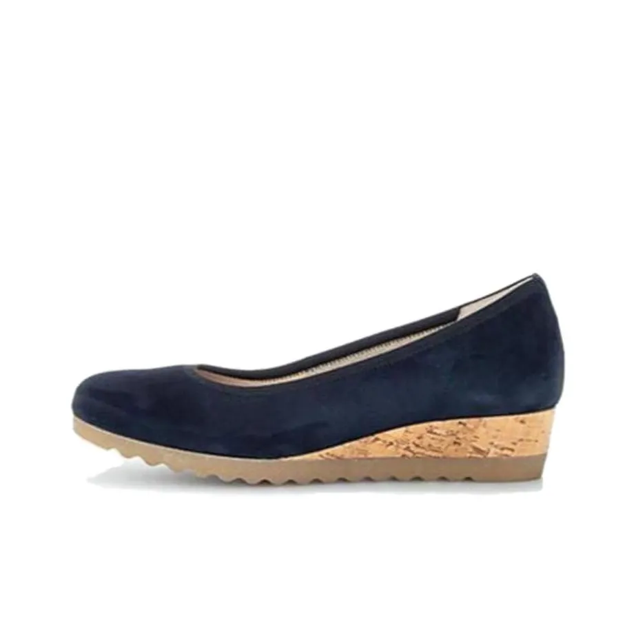 Gabor Casual Single Shoes Women's Blue Brown