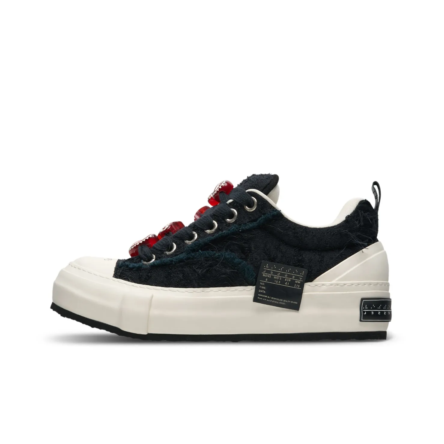 VESSEL Phantom Nougat Slip Resistant Low Top Skateboard Shoes Unisex