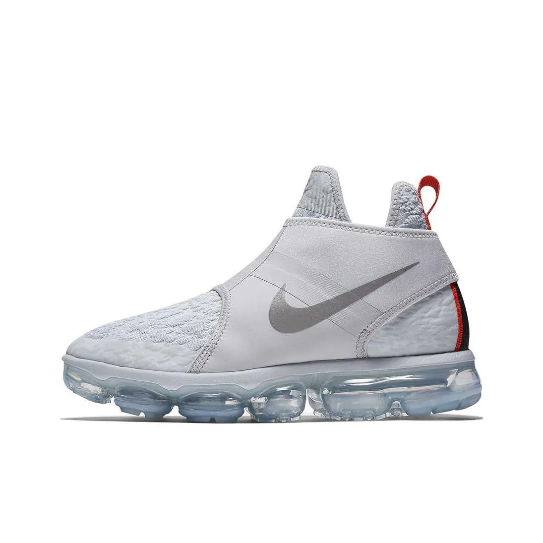 Nike Air Vapormax Износостойкий MID Беговые кроссовки Мужской Белый