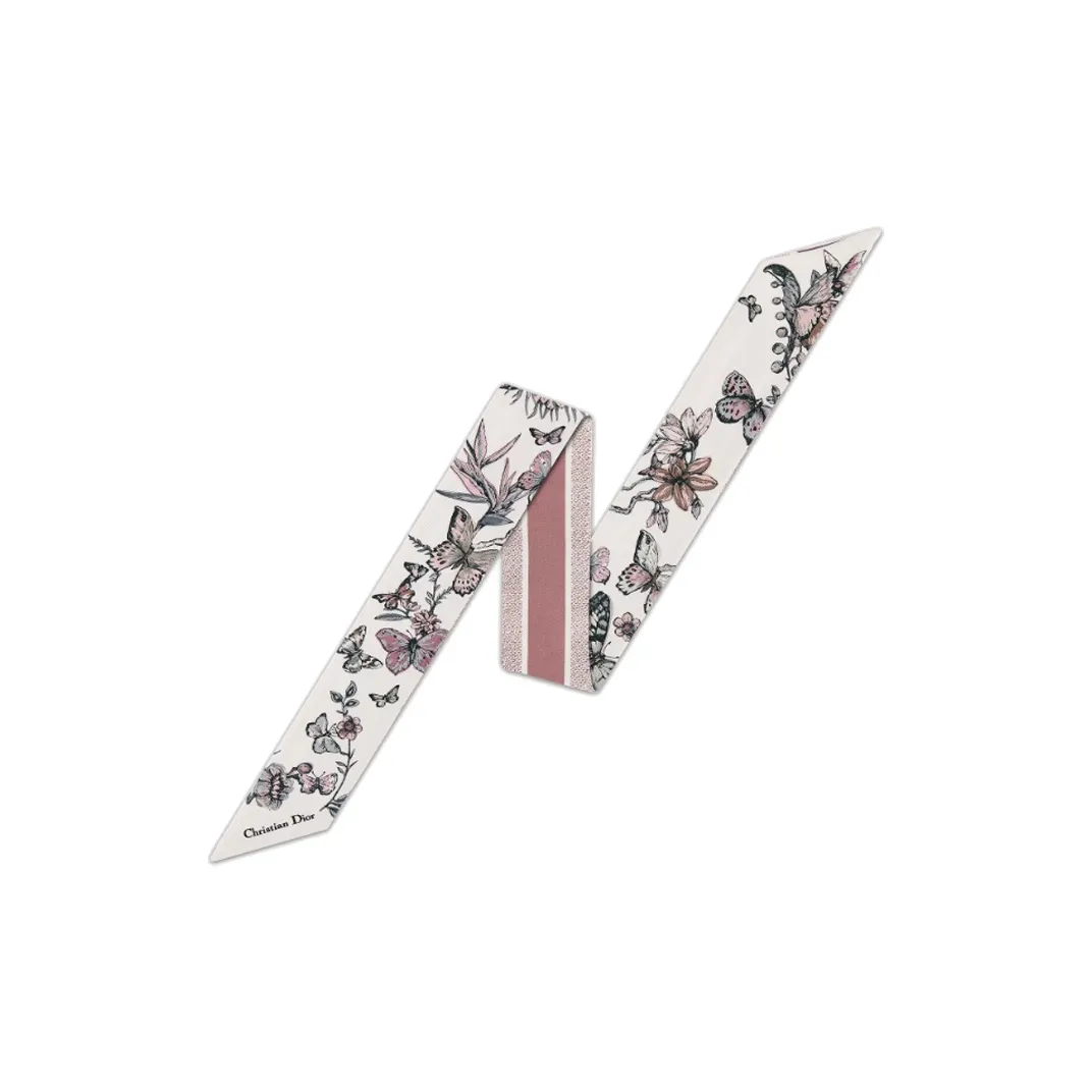 DIOR Шелковые шарфы Женские Бежевый