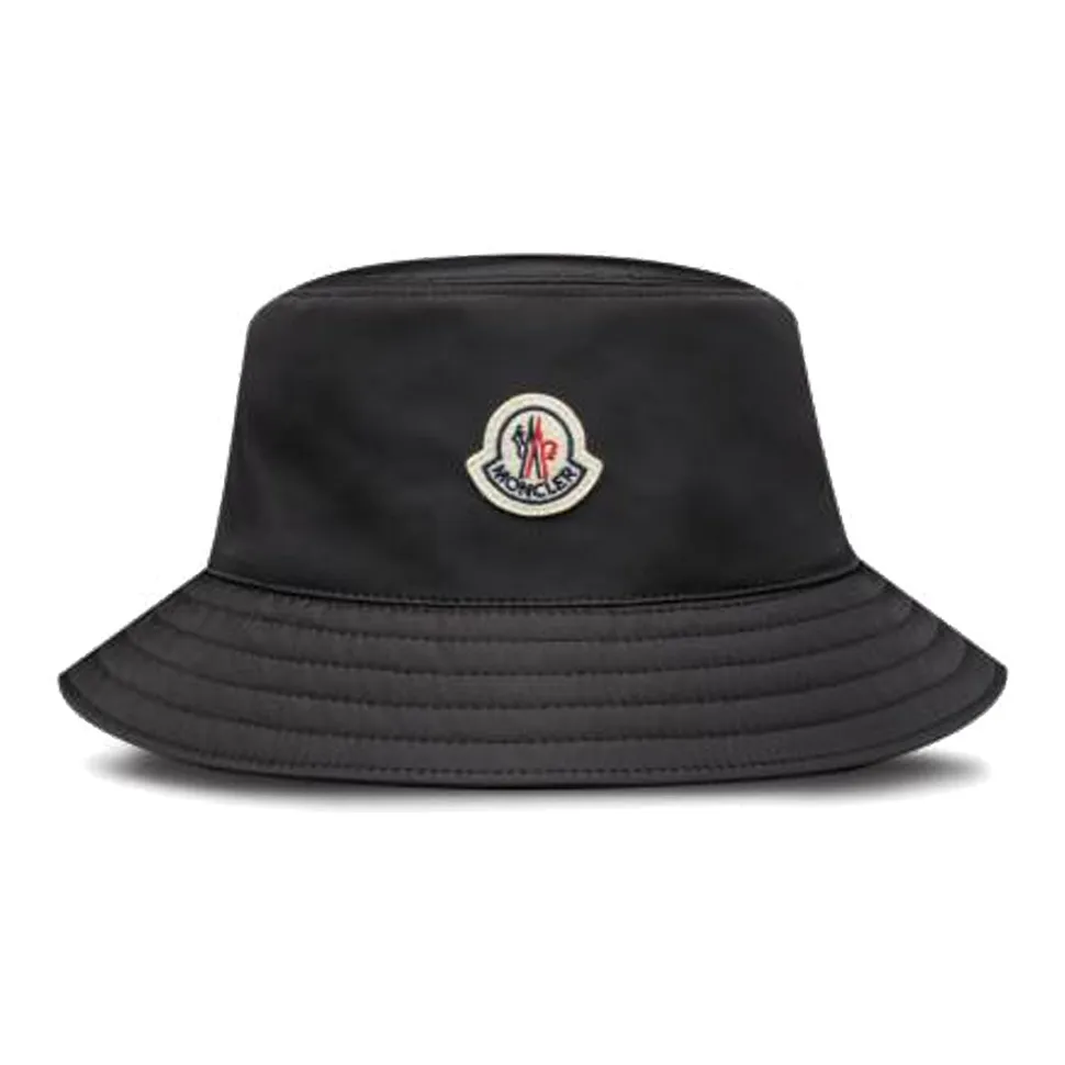 Moncler Logo Patch Rainwear Bucket Hat