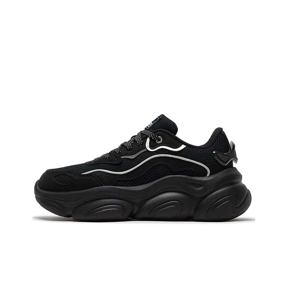 361° Moe Claws Anti Slip Wear Resistant Low Top Casual Shoes Women's Obsidian Black