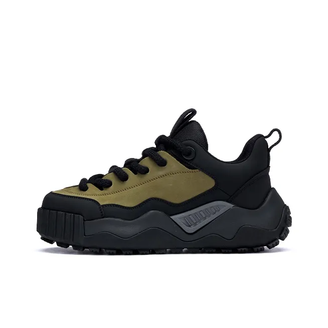 ZSBELLA Cushioning, Abrasion Resistant, Height Increasing Low Top Chunky Sneakers Men's