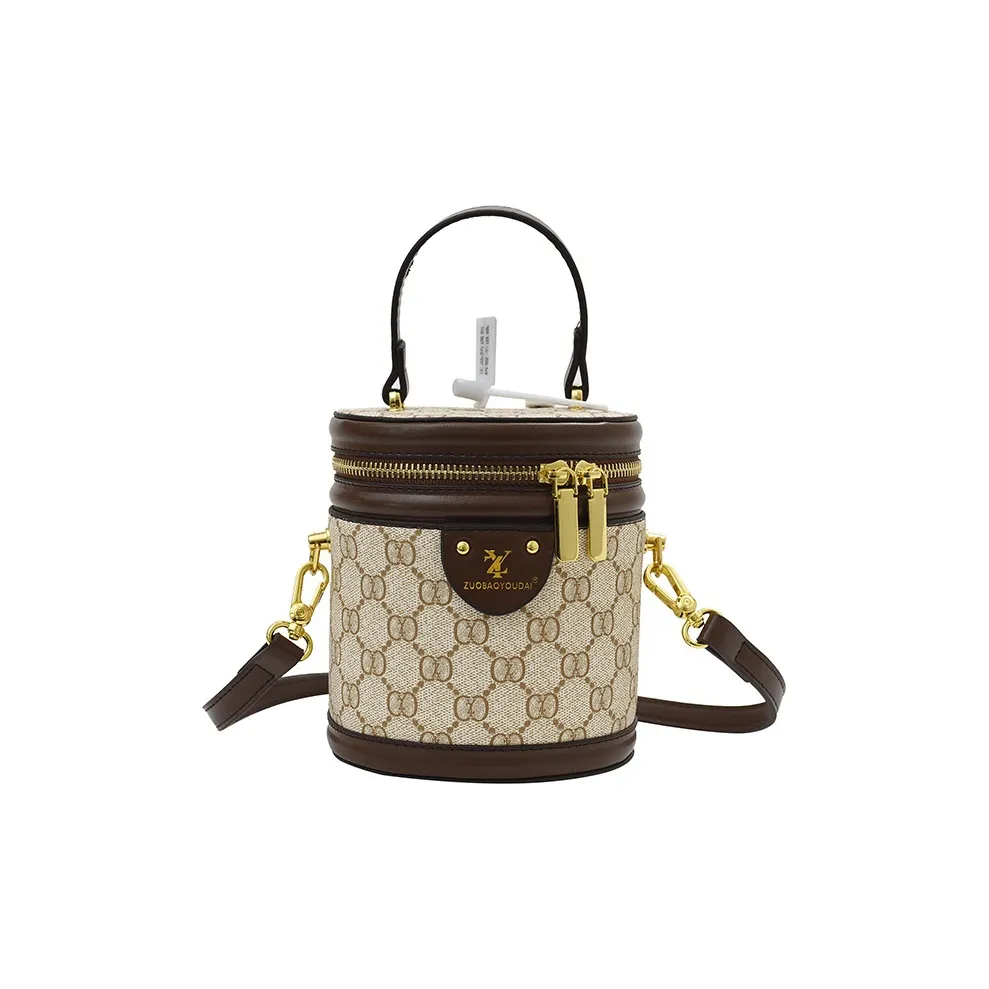 Boniu ПУ (полиуретан) Сумка Маленькая Женская Кофейная Экрю