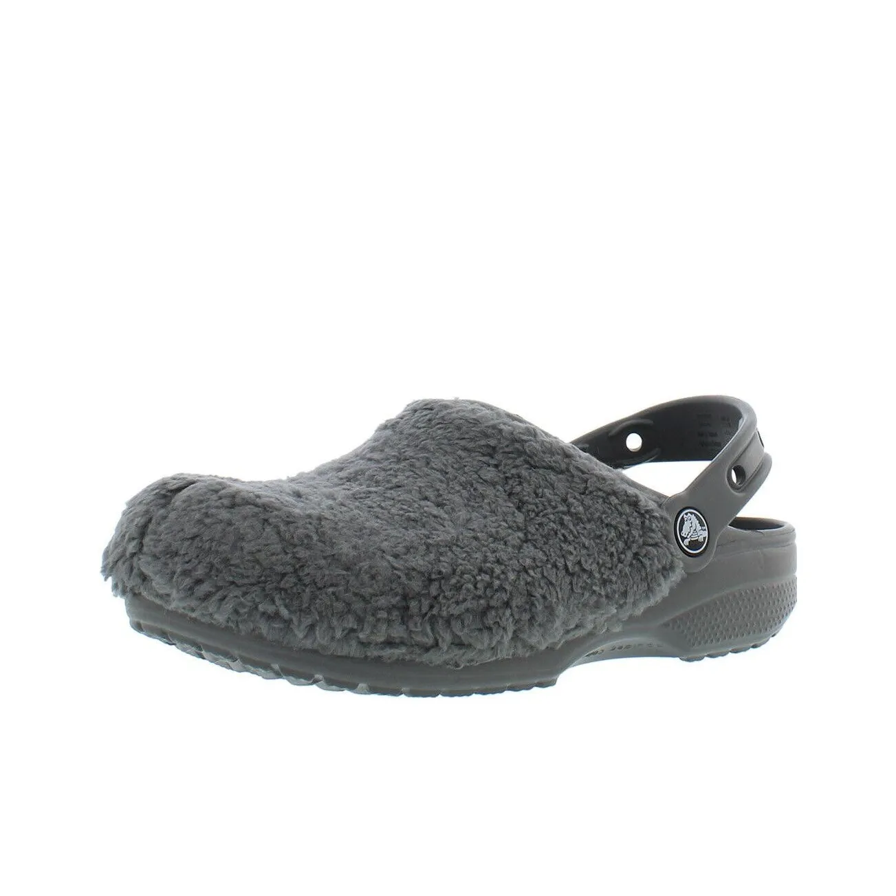 Crocs Classic Fuzz Mania Clogs 'Slate Grey'