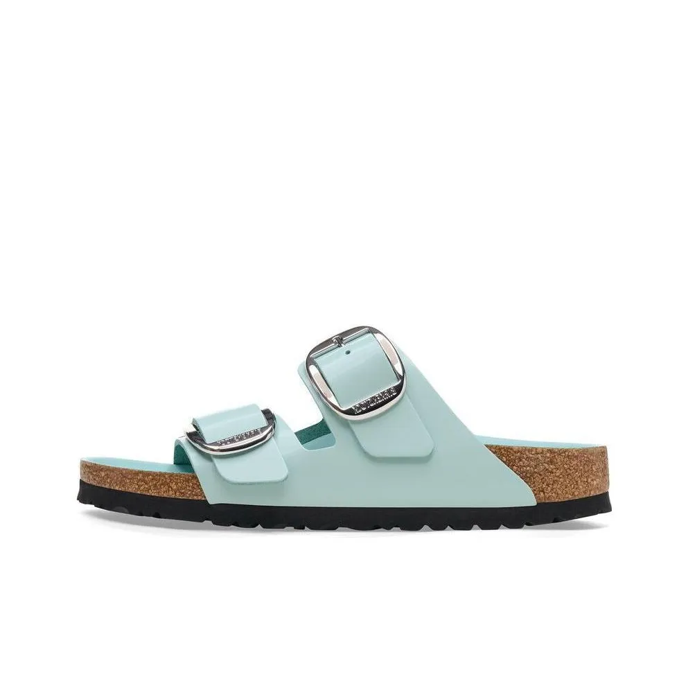 Birkenstock Arizona Big Buckle Nubuk Leather Narrow Fit 'Teal' Women's