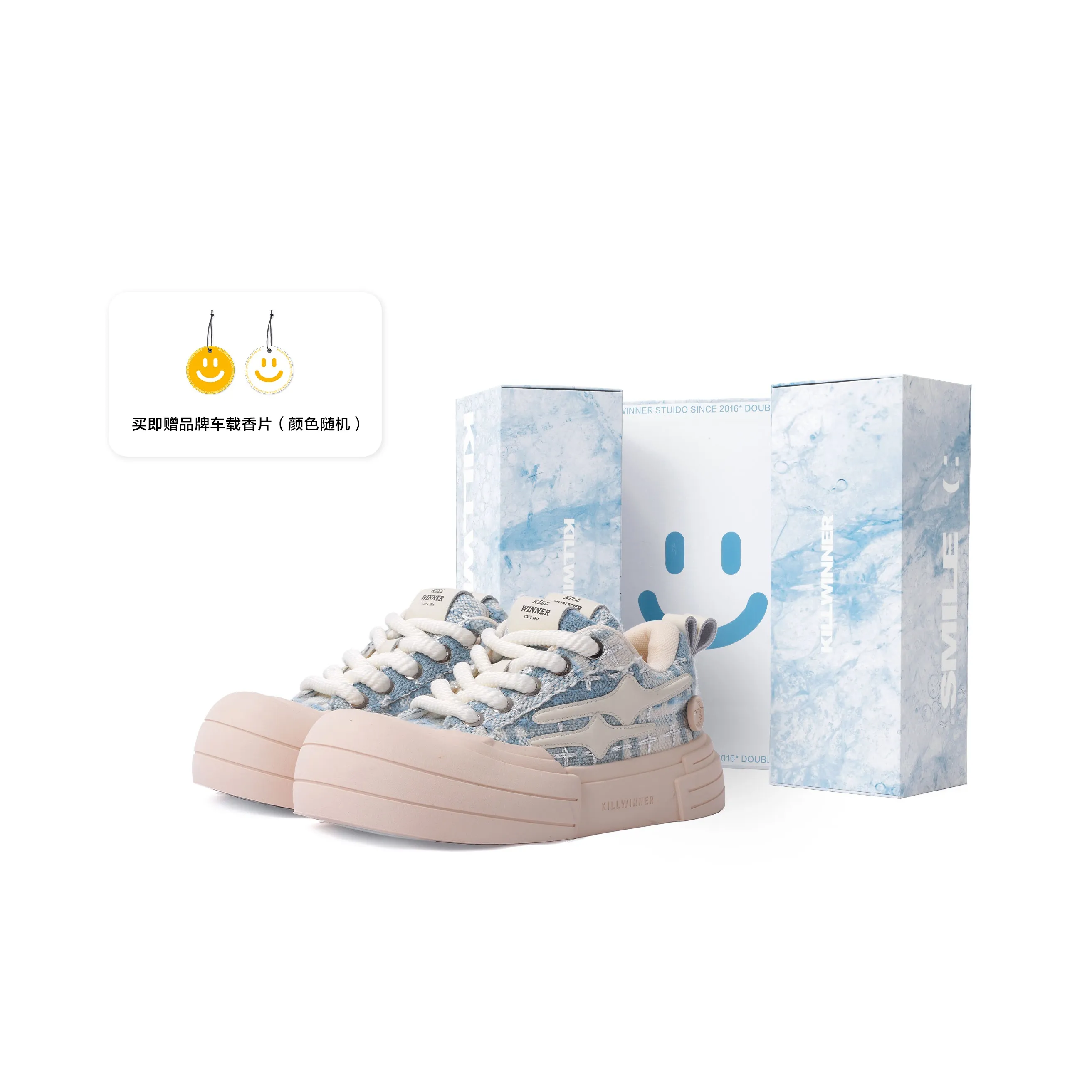 KILLWINNER Skateboard Shoes Unisex Low-Top Blue