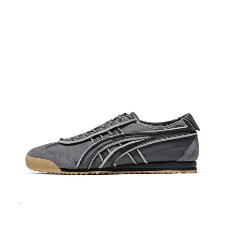 Onitsuka Tiger MEXICO 66 Амортизация Износостойкий Низкий Топ Повседневная Обувь Унисекс Темно-Синий