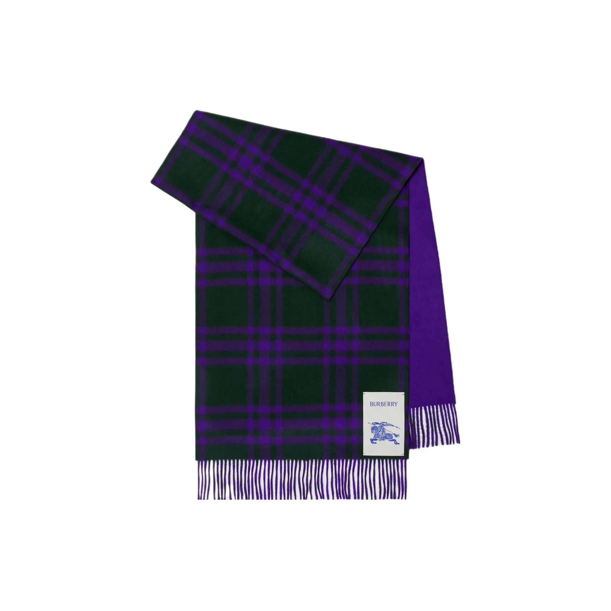 Burberry Knit Scarves Women's Purple
