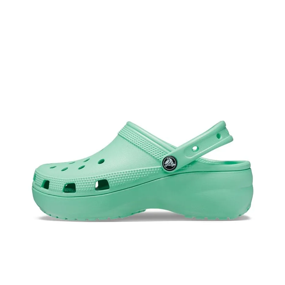 Crocs Classic Platform Clog Jade Stone Women
s