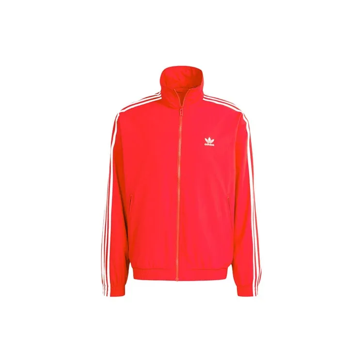adidas originals Adicolor Woven Firebird Track Top Red
