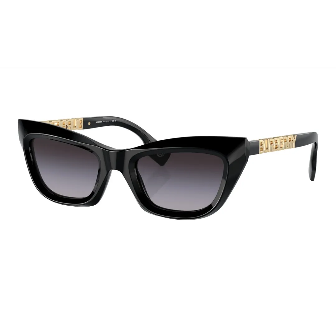 Burberry Metal Cat Eye Sunglasses Women's Black