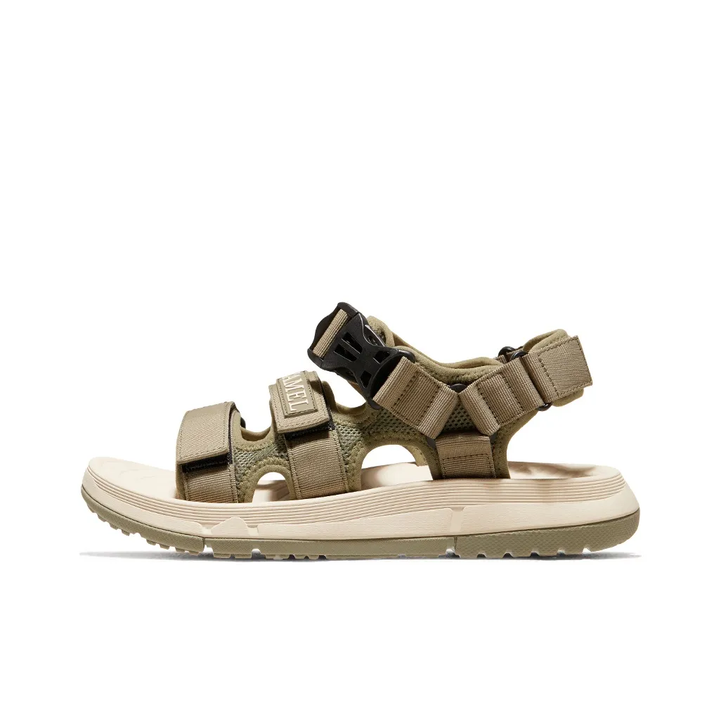 CAMEL Beach Sandals Men's Army Green/Black