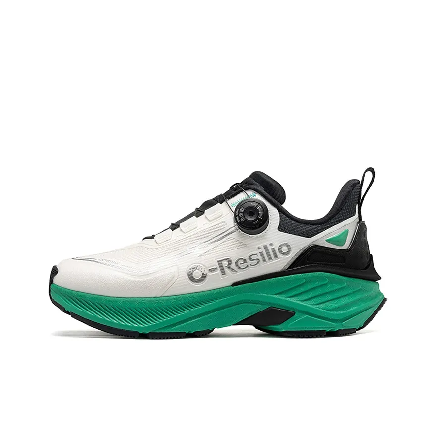 ONEMIX Running Son Shoes Unisex Low Top Alpine White Green
