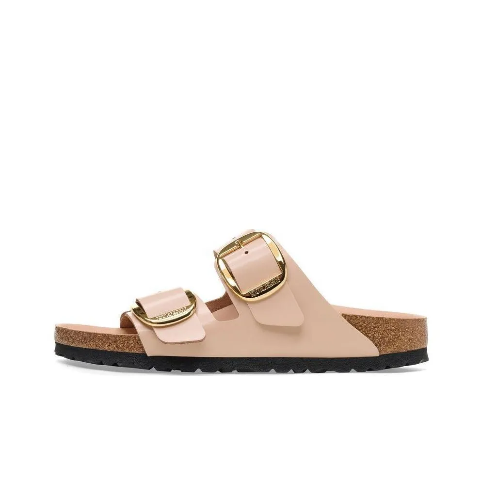 Birkenstock Слайд Женские Бежево-Розовые Узкие