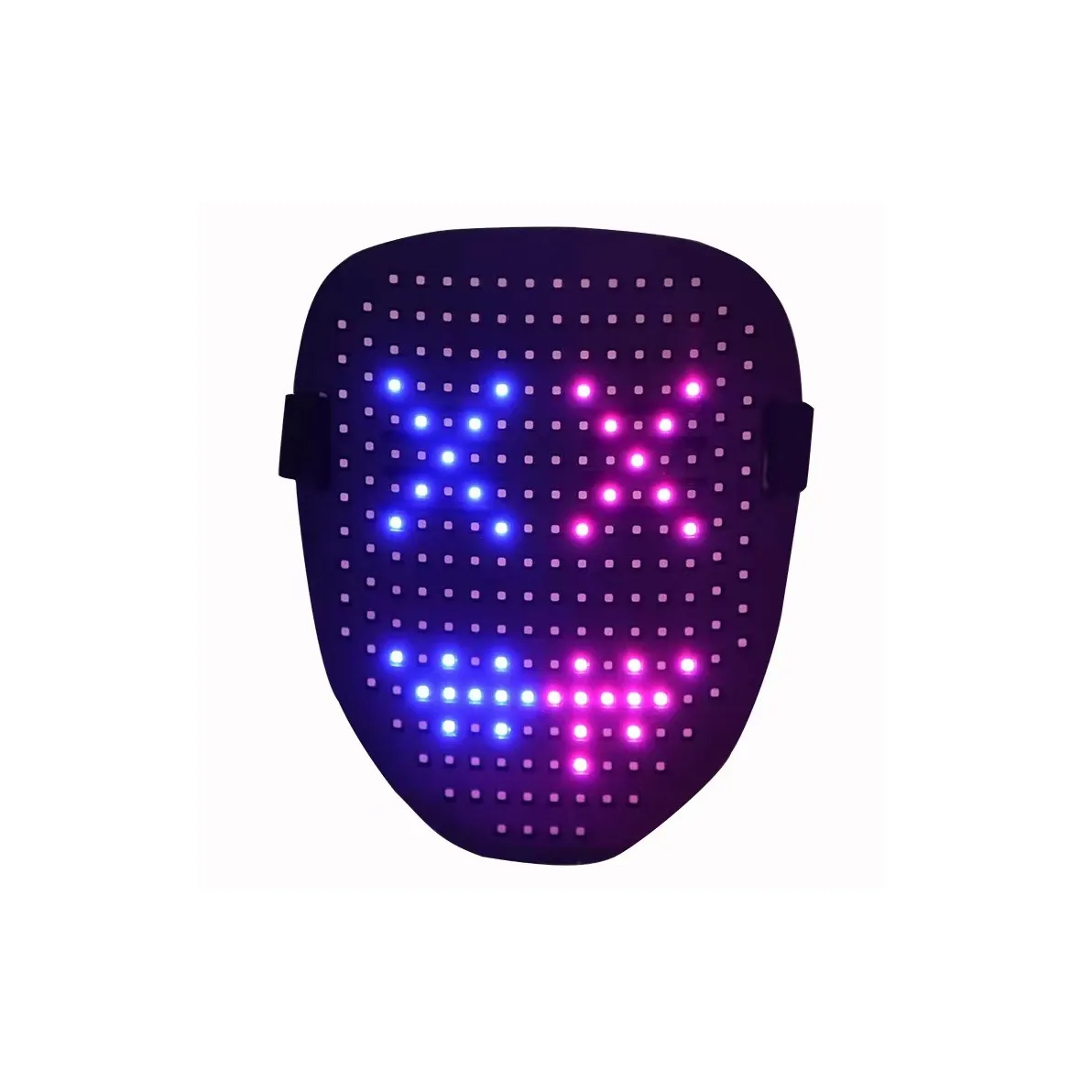 X3COMMUNE LED Полноцветная Маска со Светящимся Эффектом Полноцветное Морафинговое Чувство Модель Игрушки для Зарядки 5V