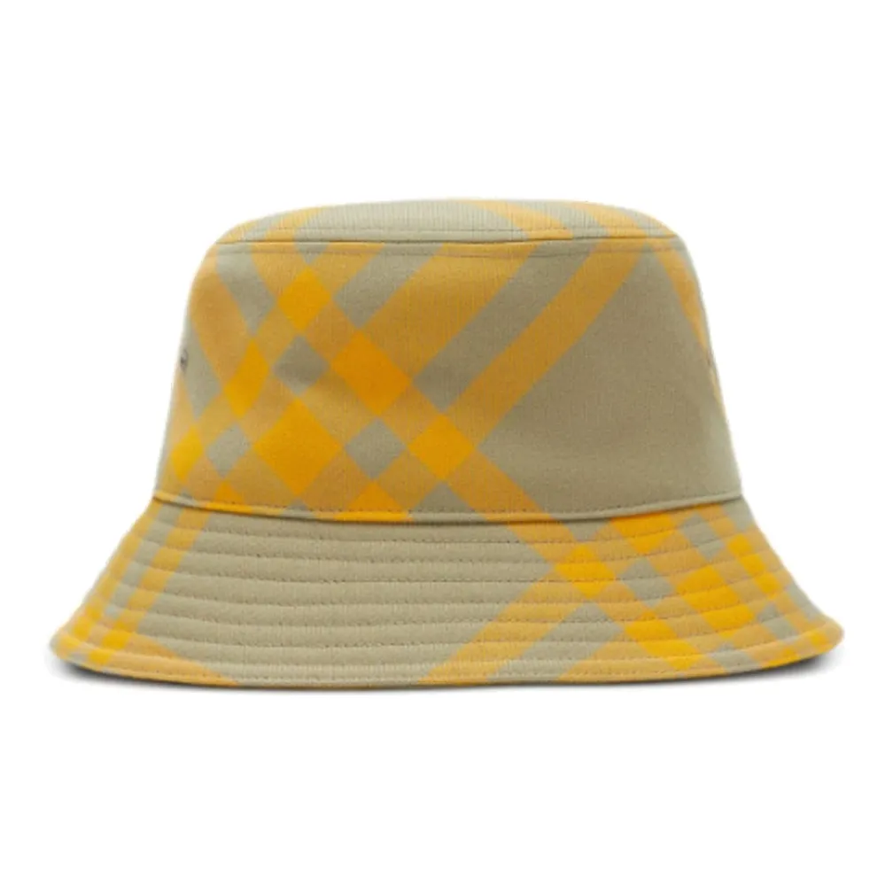 Burberry Polyester, Cotton Wool Bucket Hats Men's Yellow