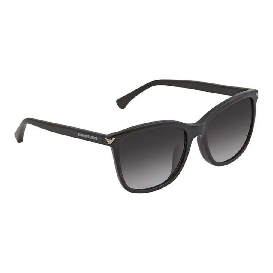 EMPORIO ARMANI Plastic Square Sunglasses Women's Black