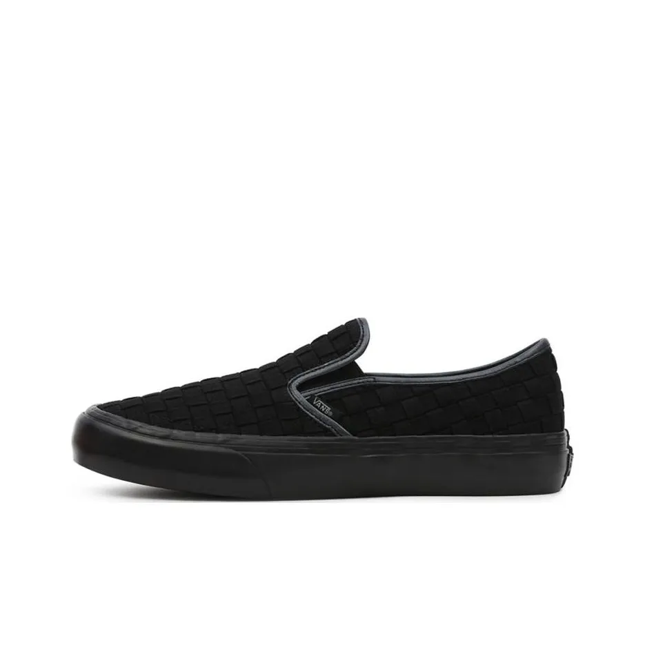 CURREN x KNOST x Vans Slip On Series SF Low Топ Скейтборд Кроссовки Унисекс Черный