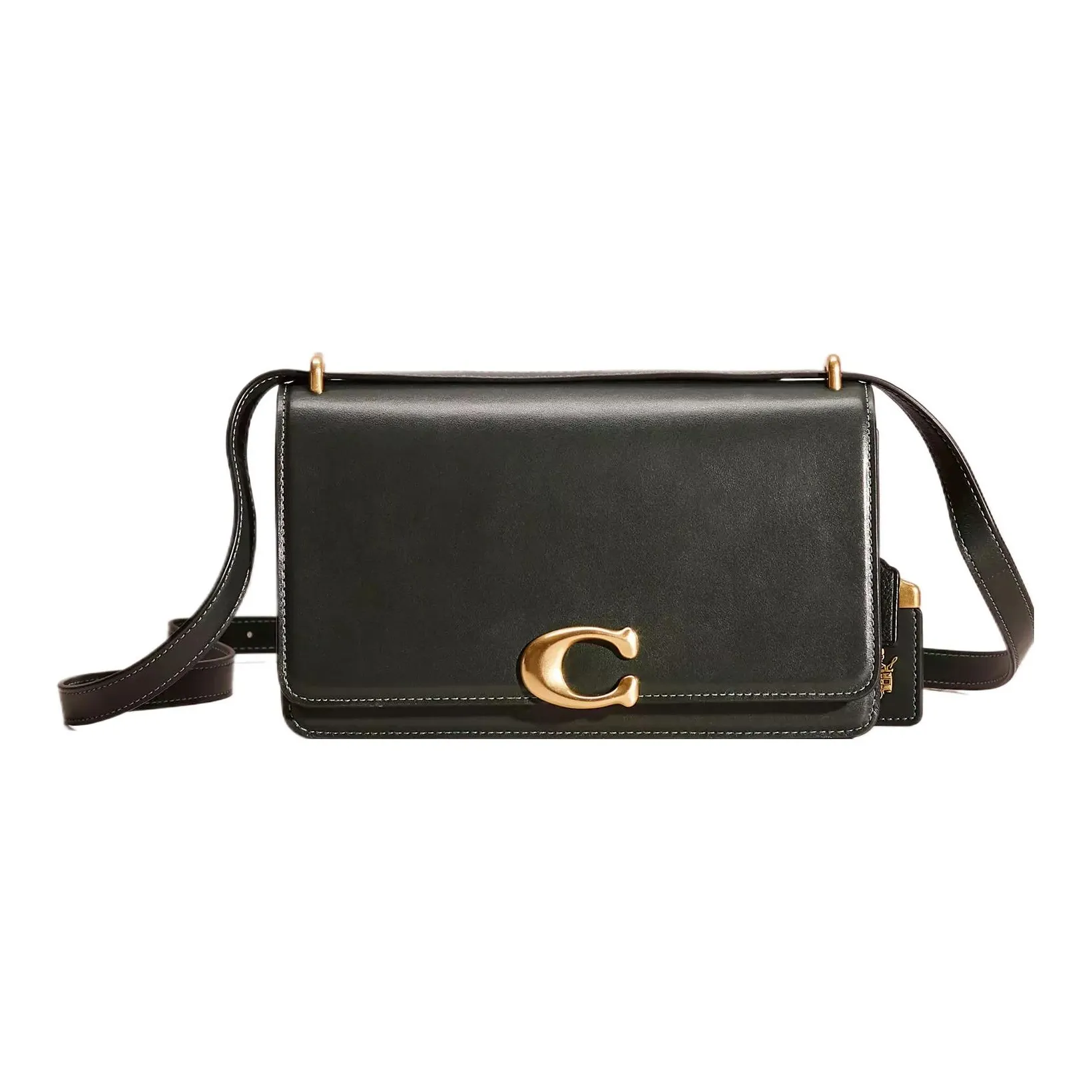 COACH Bandit Luxury Style Refined Calfskin Crossbody Bag, Shoulder Bag Women's Amazon Green