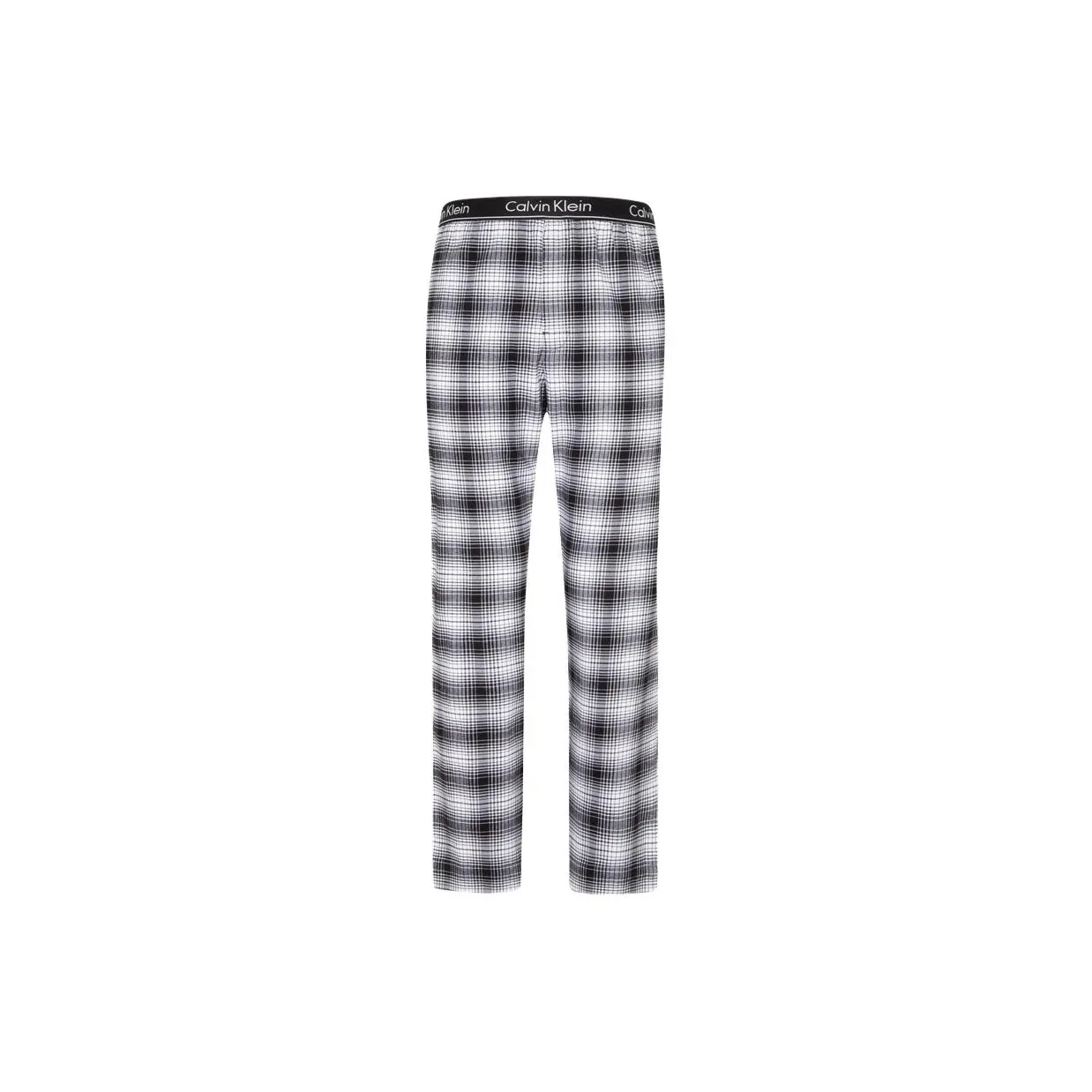 CALVIN KLEIN Pajama Pants Men's Black White Plaid