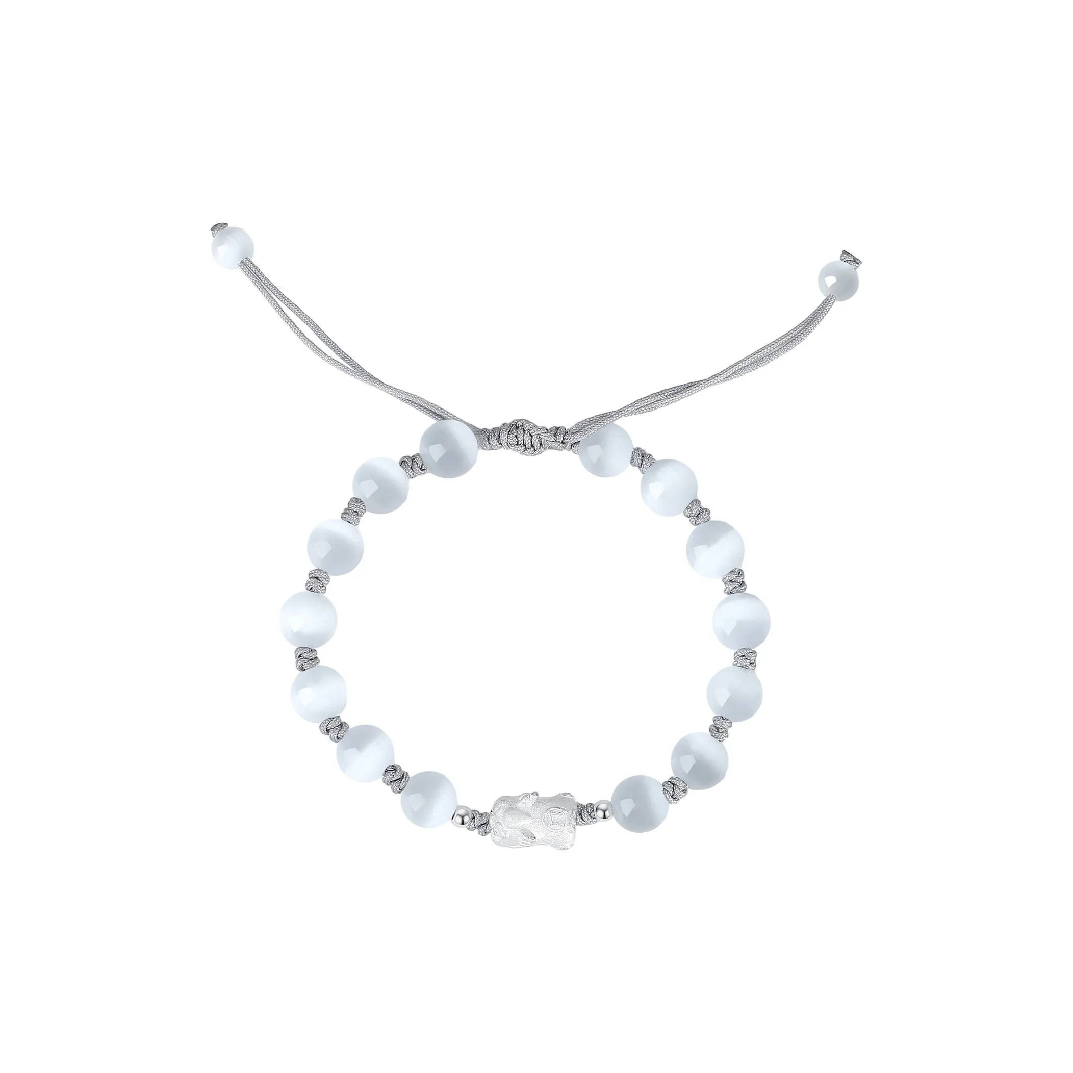 CLARKIA FLOWER Стекло Кошачий глаз Браслеты Унисекс