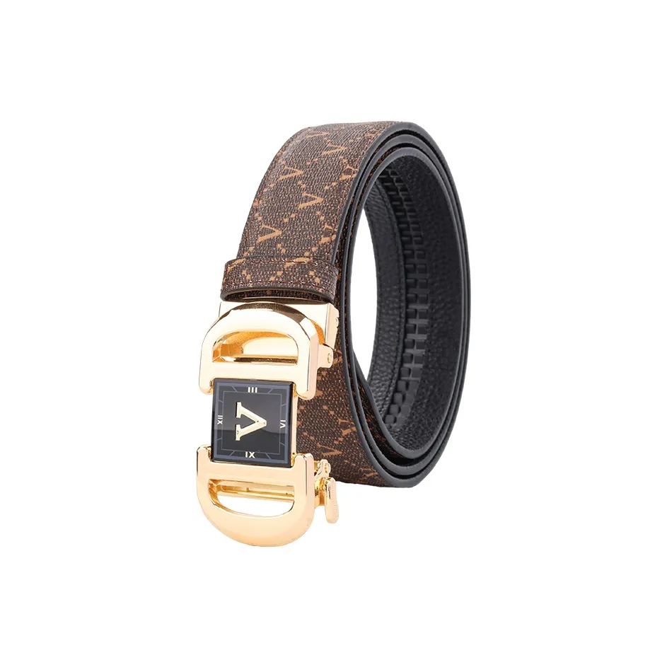 NINE NAIL Leather Belts Men's