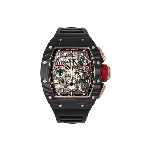 RICHARD MILLE Автоматический Механический Часы Мужские Movement 50mm*40mm*16,15mm Черные
