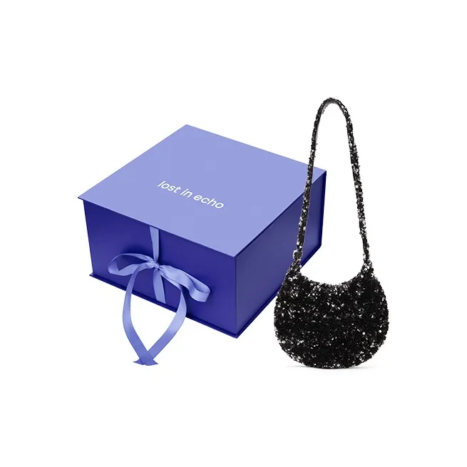 Lost In Echo Овчина Waterdrop Shaped Сумка Плечевая сумка Унисекс