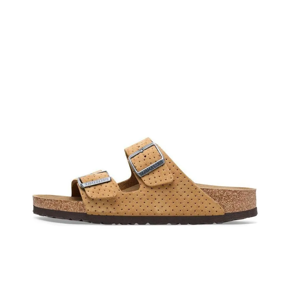 Birkenstock Arizona Perforated Suede Sandals