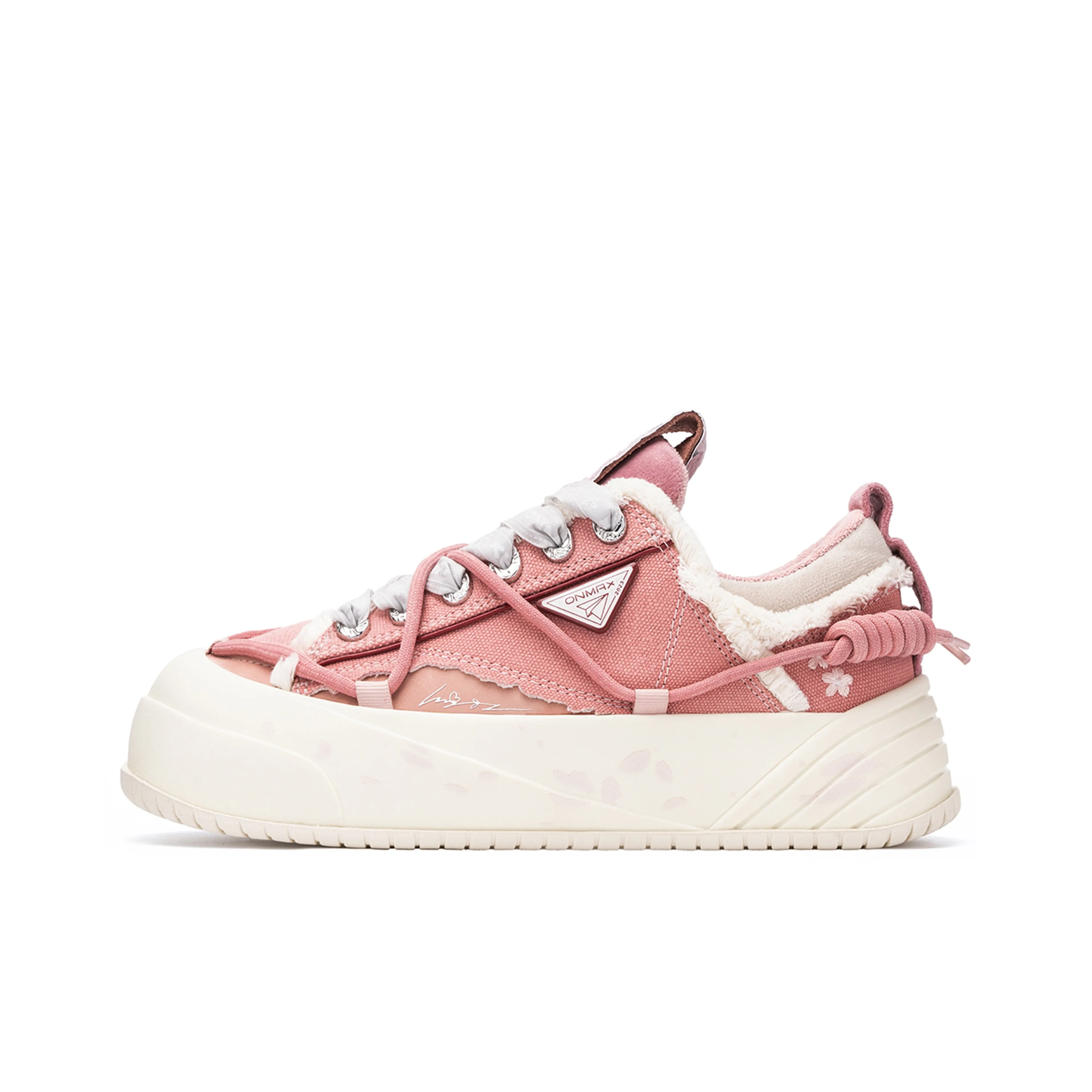 ON MAX Скейтборд Кроссовки Низкие Персикового цвета Унисекс