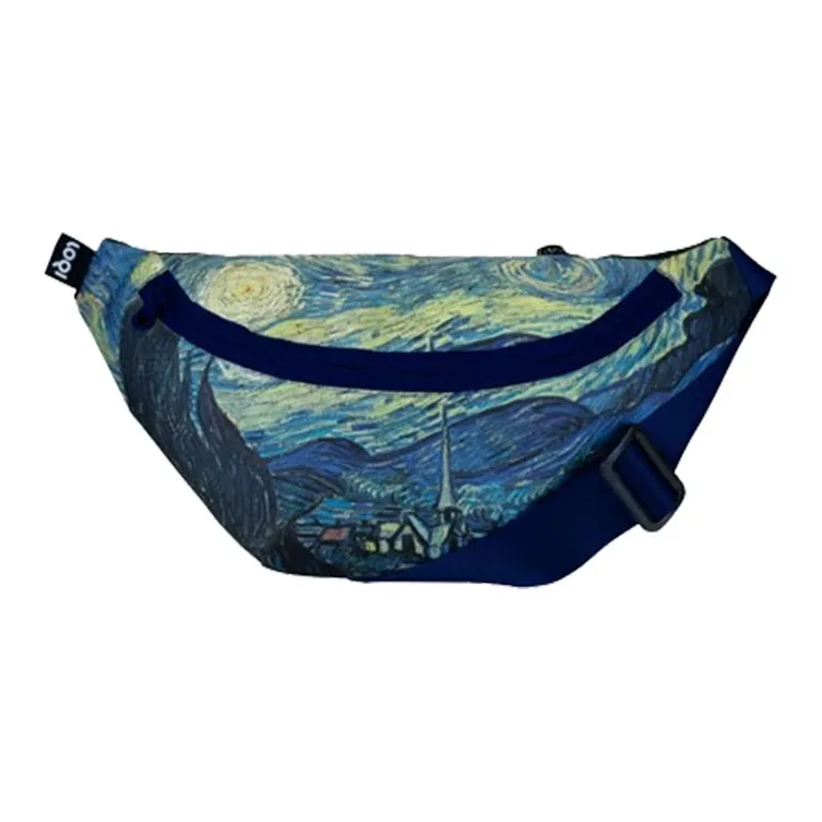 Loqi X Ван Гог Коллаборация Переработанный полиэстер Бананка Унисекс Звездное небо