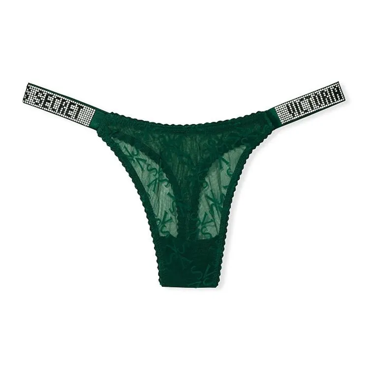 Victoria's Secret Женское нижнее белье 1 упаковка темно-зеленый