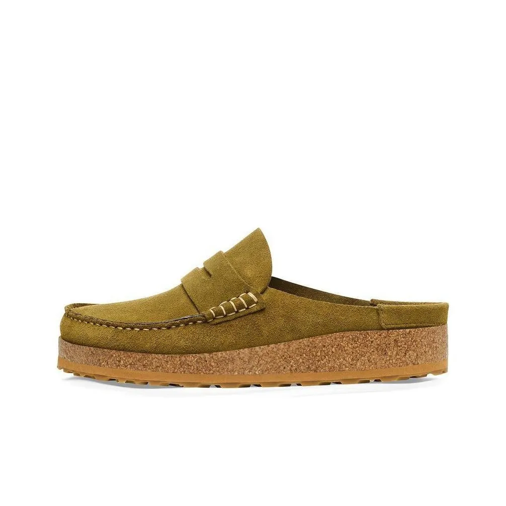 Birkenstock Naples Wrap toe Slippers Men's Pine Green Regular