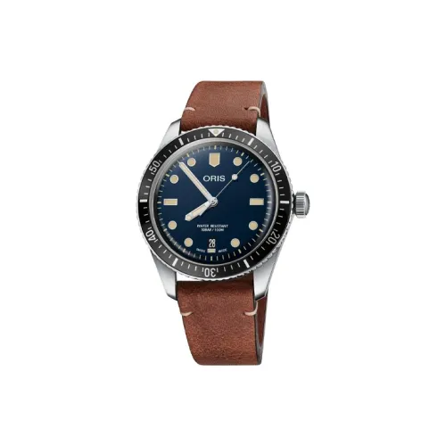 Oris Автоматический Механический Movement Мужские Часы 40 мм Синий