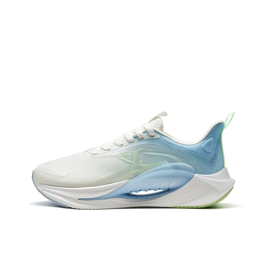 XTEP Hydrogen Wind 7.0 Cushioning Rebound Lightweight Breathable Low Top Sprint Running Shoes Men's Sea Blue Breeze