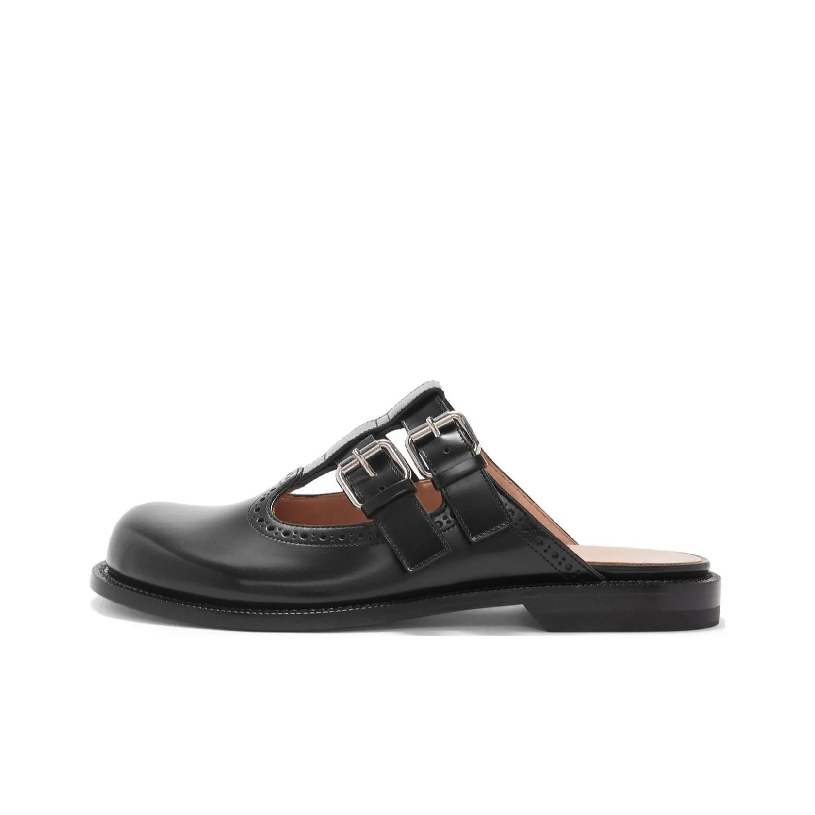 LOEWE Women's Campo Mary Jane Mule 'Black'