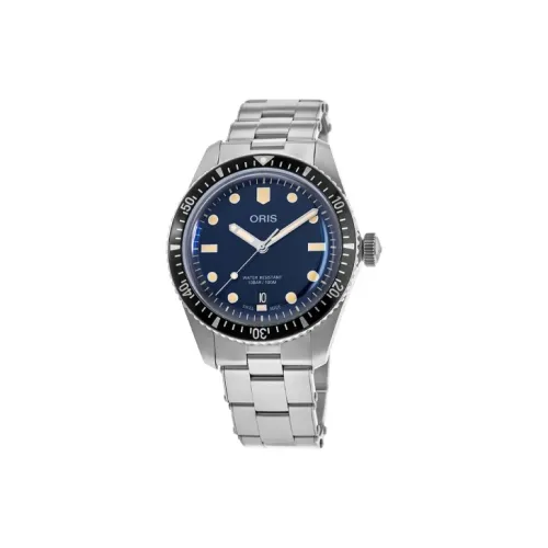Oris Автоматический Механический Movement Мужские Часы 40 мм Синий