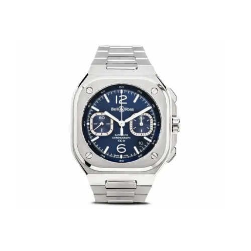 BELL & ROSS Автоматический Механический Движение Мужские Часы 42mm*13mm Синий