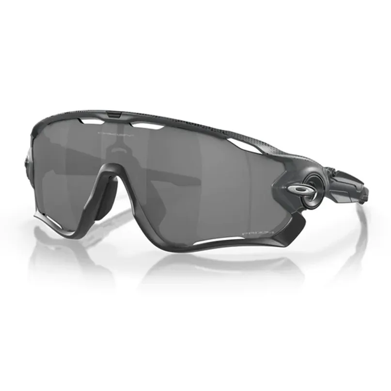 Oakley TR/Memory Plastic Irregular Shape Sunglasses Unisex Black