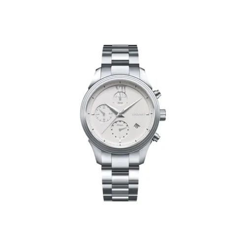 TASAKI Автоматический Механический Movement Мужские Часы 40mm*14mm Белый