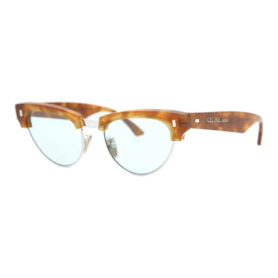 CELINE Пластик Кошачий глаз Оправы для очков Женские Коричневый