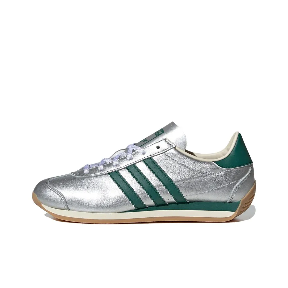 Adidas Country Og Silver Metallic Collegiate Green Women's