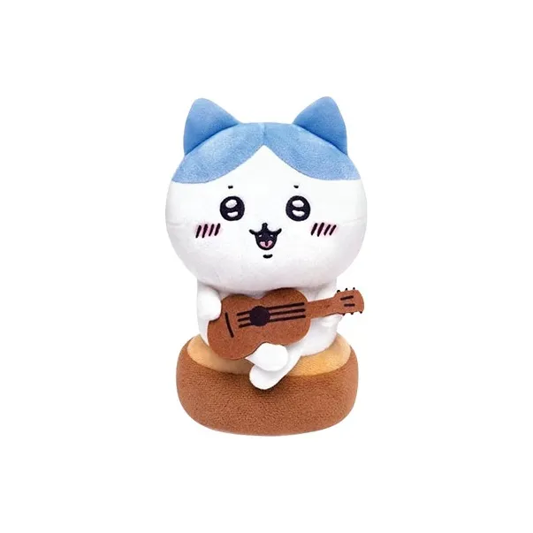 Chiikawa Playing Guitar And Singing Dolls Plush Doll Trumpets High