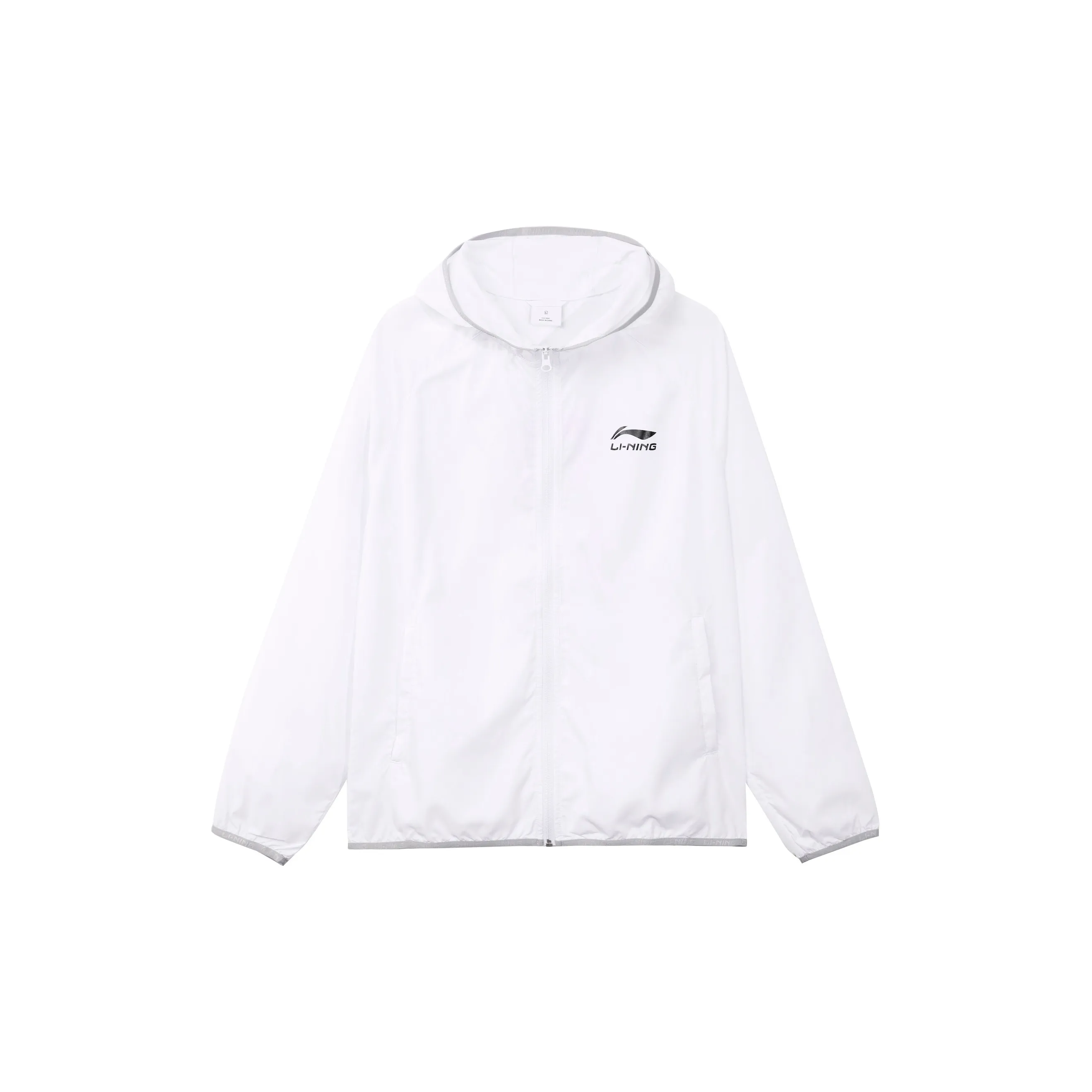 LiNing Breathable Quick Dry Sun Protection Clothing Men's White