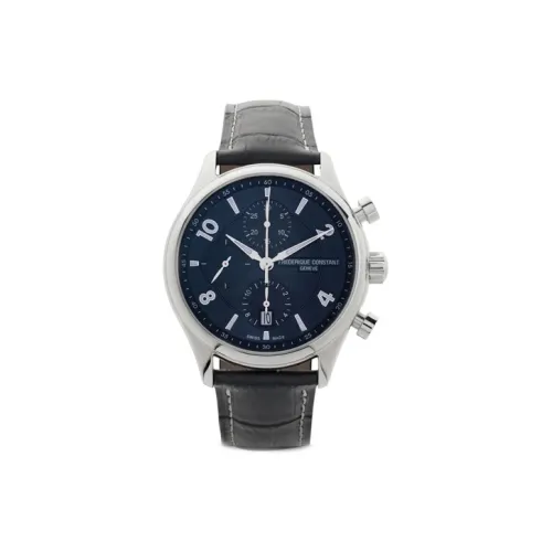 Frederique Constant Автоматический Механический Movement Мужские Часы 42mm*14mm Синий