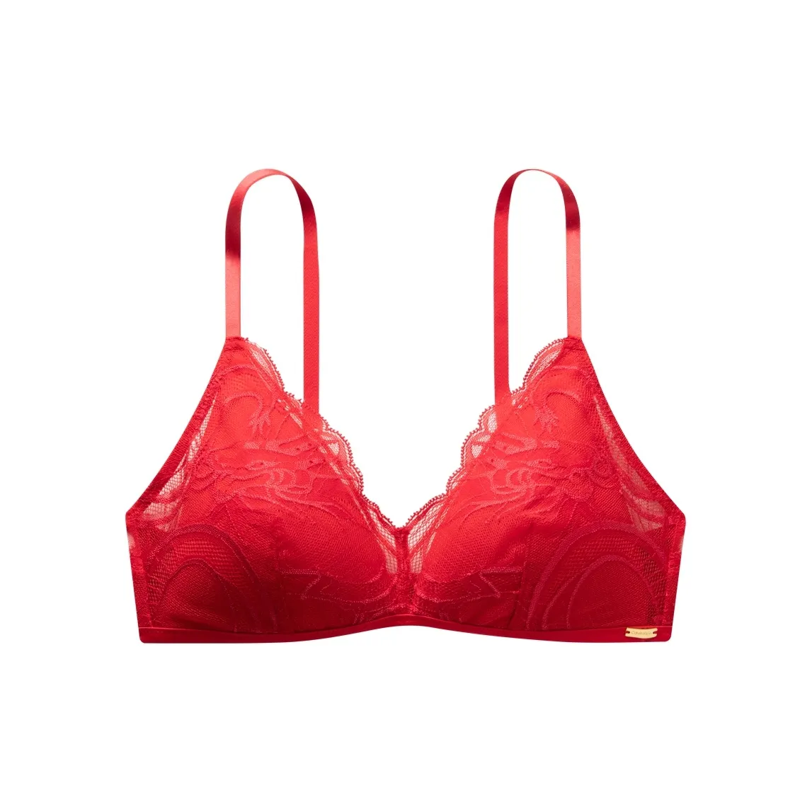 CK Calvin Klein Бюстгальтер Женский Sunset Red