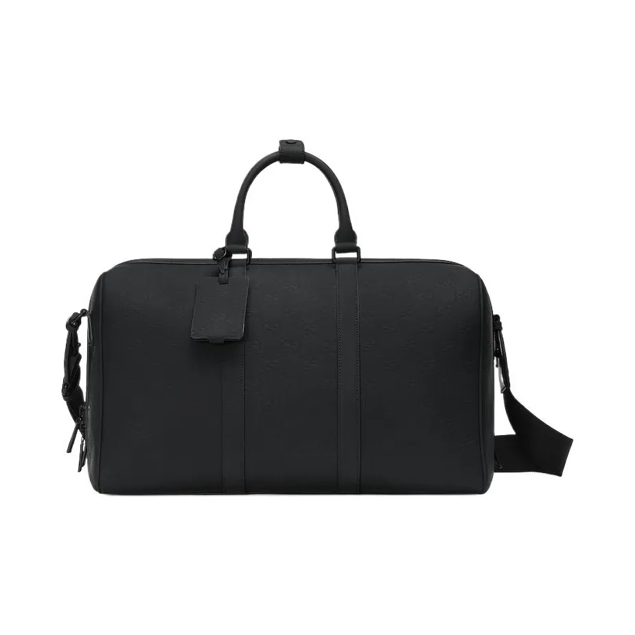 GUCCI Rubber One Shoulder Crossbody Handbag, Travel Bag Men's