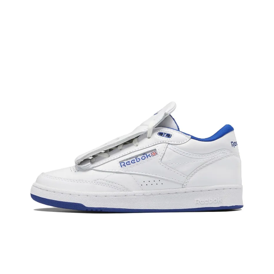 Reebok Club C Series Skateboard Shoes Unisex Low Top White/Blue