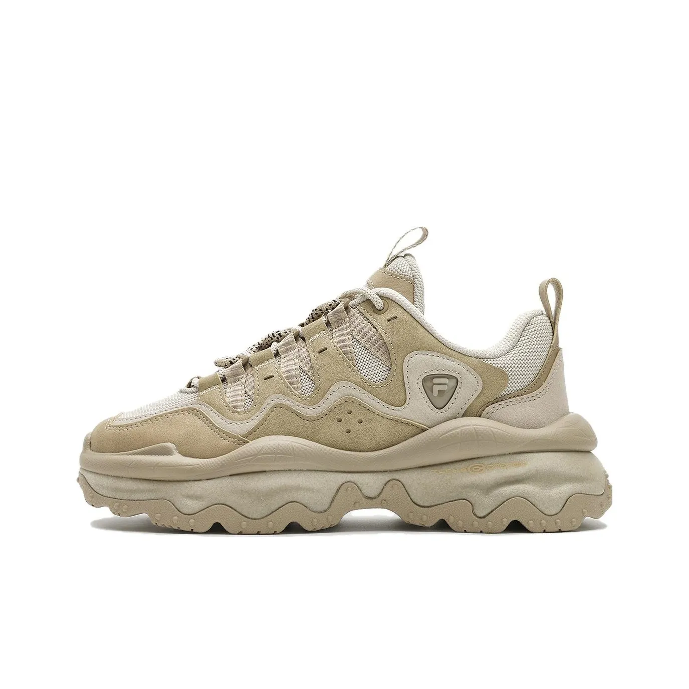 FILA FUSION QD 96 DX Low Top Casual Shoes Women's Sand